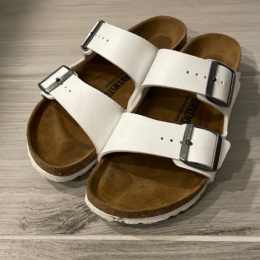 White Birkenstocks